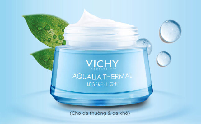 Bộ Đôi Vichy Dưỡng Ẩm, Phục Hồi & Nuôi Dưỡng Da Aqualia Thermal Light Cream 50ml + Minéral 89 Serum 10ml
